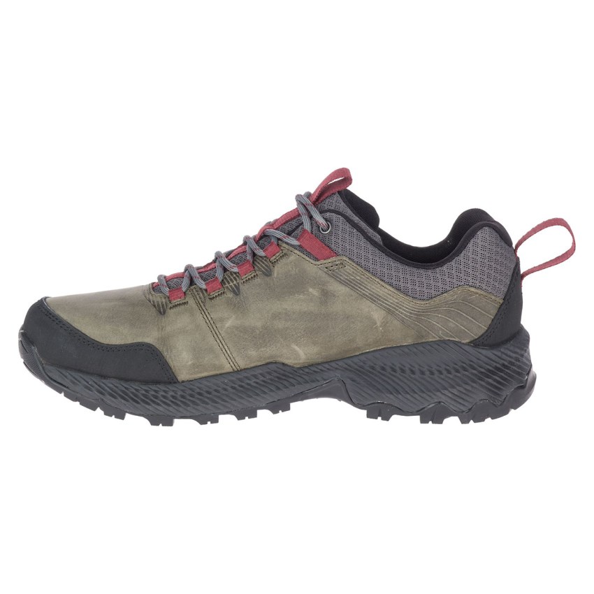 Chaussures Randonnée Merrell Forestbound Vert Olive Homme | S.F.YCYF